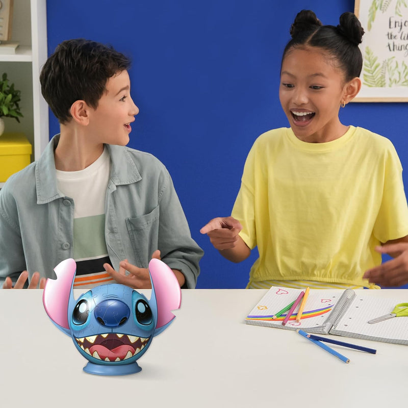 Ravensburger 3D Puzzle 72 Pieces Disney Stitch Head With Ears