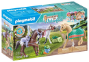 Playmobil Horses Of Waterfall Three Horses With Saddles