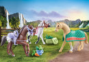 Playmobil Horses Of Waterfall Three Horses With Saddles