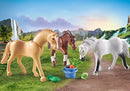 Playmobil Horses Of Waterfall Three Horses With Saddles