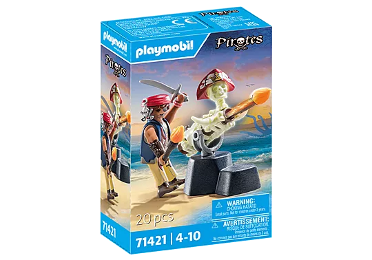 Playmobil Pirates Cannon Master