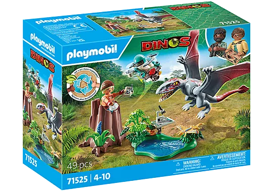 Playmobil Dinos Observatory For Dimorphodon #71525
