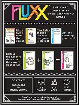 Fluxx Card Game