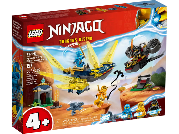 LEGO Ninjago Nya And Arin's Baby Dragon Battle 71798