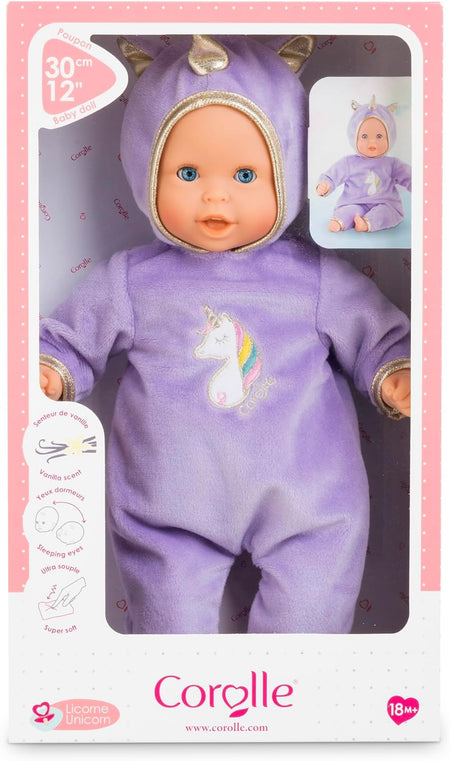 Corolle Bebe Calin, Unicorn 12"Doll