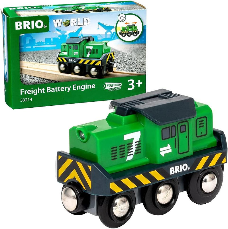 Brio Battery Powered Freight Engine 33214