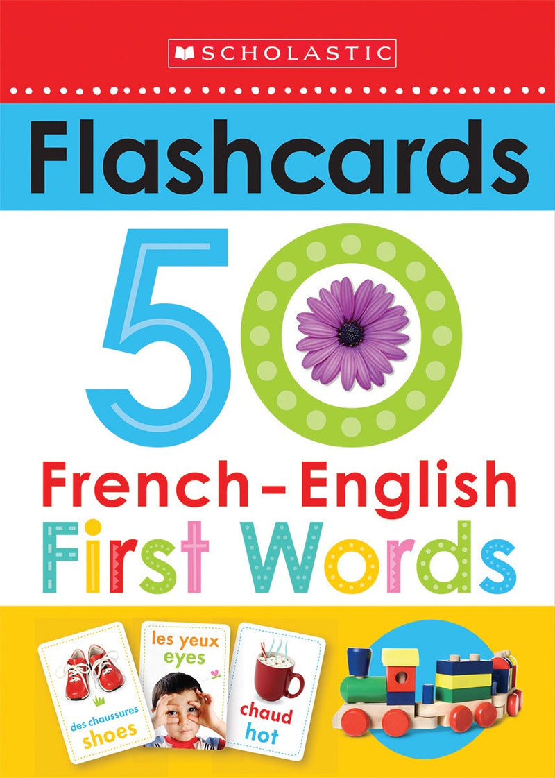 Scholastic Early Learners Flashcards 50 French-English First Words