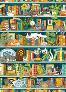 Cobble Hill 1000 Piece The Purrfect Bookshelf
