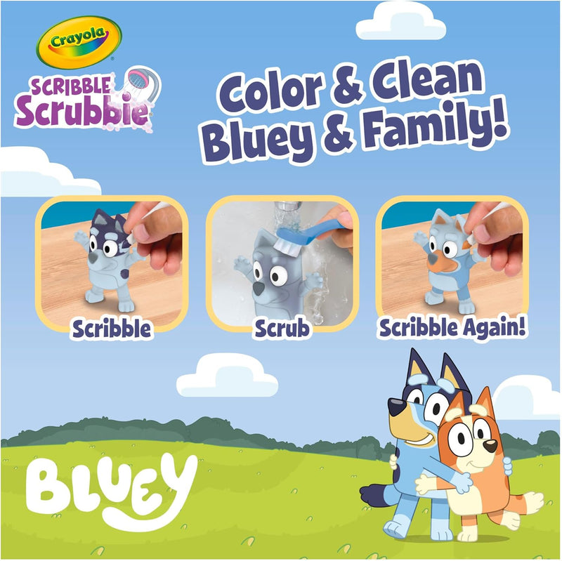 Crayola Bluey Scribble Scrubbie