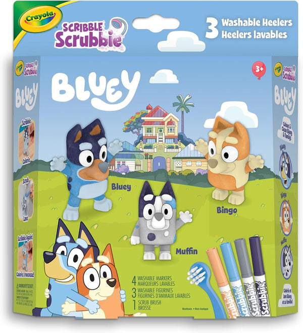 Crayola Bluey Scribble Scrubbie