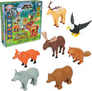 Magnetic Mini Mix or Match Vehicles Forest Friends