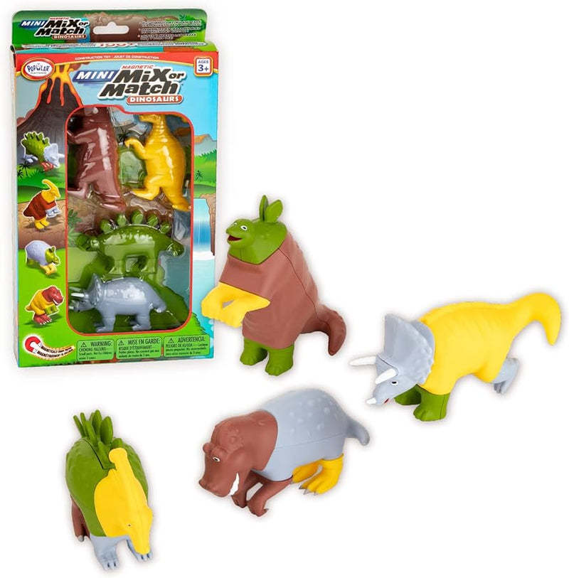 Mini Magnetic Mix Or Match Dinosaurs