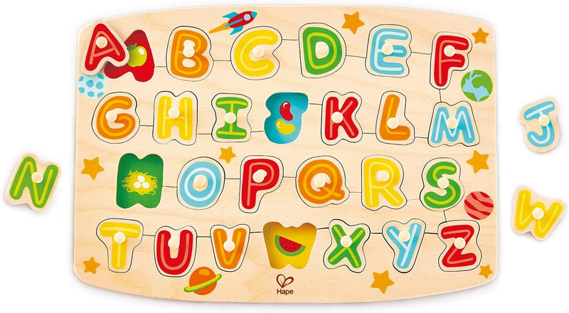 Hape Alphabet Peg Puzzle