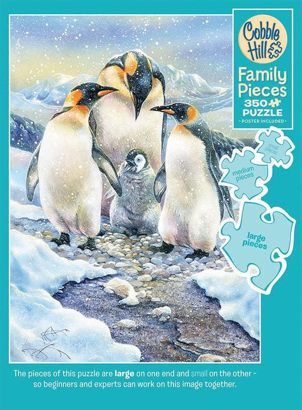 Cobble Hill Family Puzzle Penguin Family