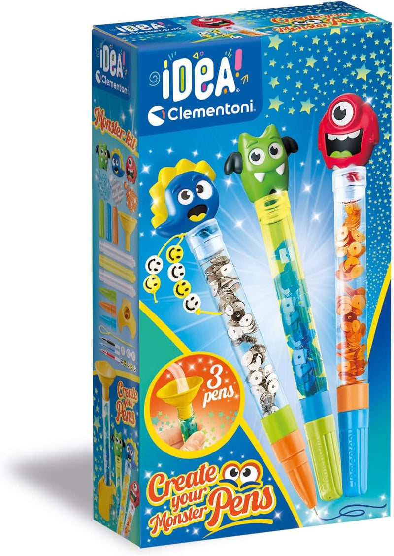 Clementoni Create Your Own Monster Pens