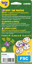 Blue Orange Spot It! Camping