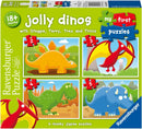 Ravensburger My First Puzzles 2, 3, 4 and 5 Piece Puzzles Jolly Dinos