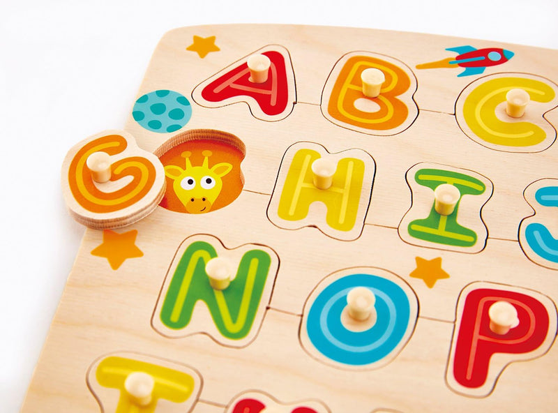 Hape Alphabet Peg Puzzle