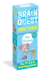 Brain Quest Smart Cards For Threes Ages 3-4 Revised 5th Edition