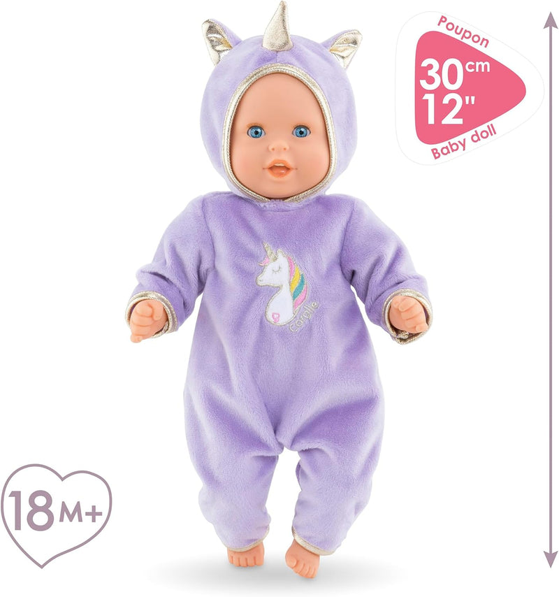 Corolle Bebe Calin, Unicorn 12"Doll