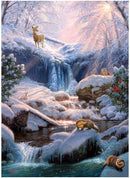 Cobble Hill 1000 Piece Puzzle Mystic Falls In Winter