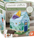 Sensory Sprouts Peek And Pull Sensory Tissue Box