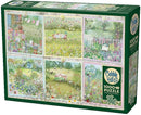 Cobble Hill 1000 Piece Cottage Gardens
