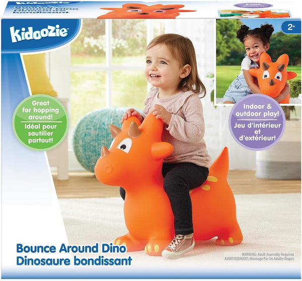 Kidoozie Ride On Bounce Around Dino