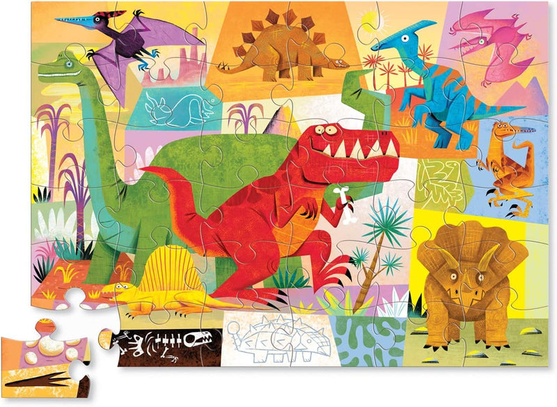 Crocodile Creek 36 Piece Floor Puzzle Dinosaur