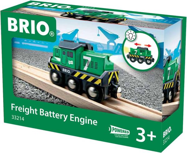 Brio Battery Powered Freight Engine 33214