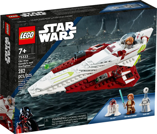 LEGO Star Wars Obi Wan Kenobis Jedi Starfighter 75333