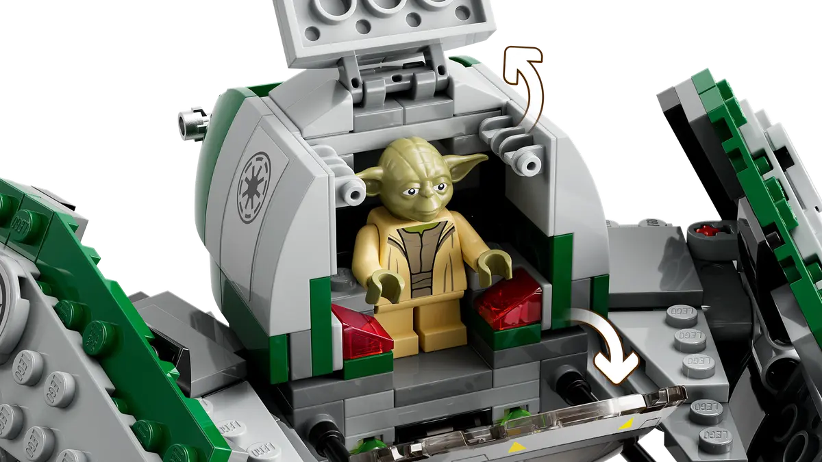LEGO 75360 Star Wars Yoda s Jedi Starfighter