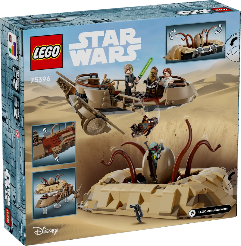 LEGO Star Wars Desert Skiff And Sarlacc Pit 75396