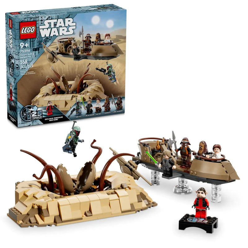 LEGO Star Wars Desert Skiff And Sarlacc Pit 75396