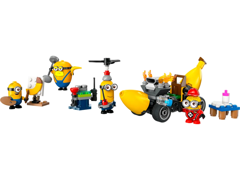 LEGO Despicable Me 4, Minions And Banana Car 75580