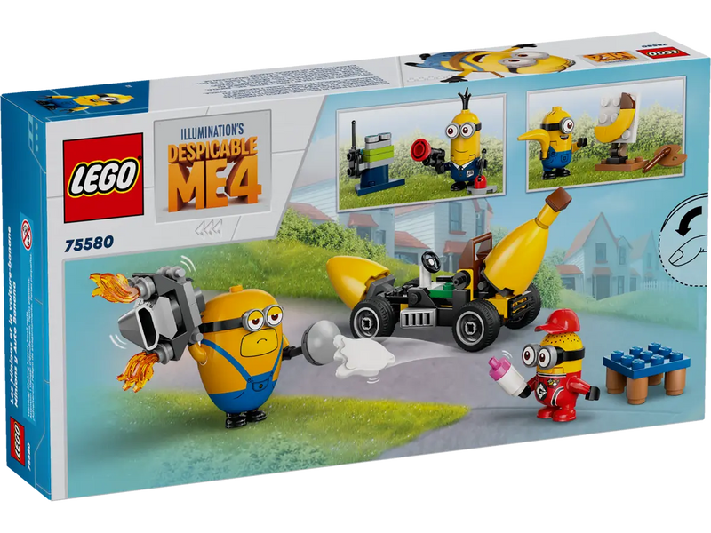 LEGO Despicable Me 4, Minions And Banana Car 75580