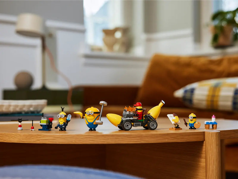 LEGO Despicable Me 4, Minions And Banana Car 75580