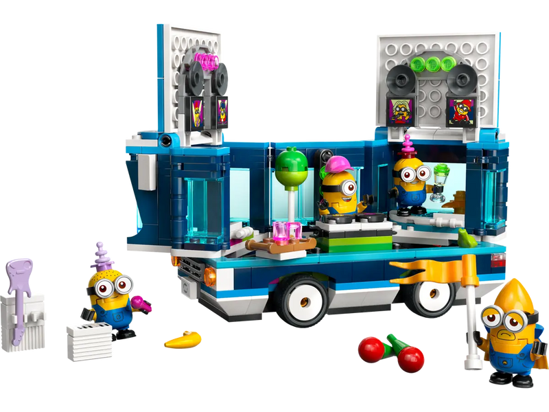 LEGO Despicable Me 4, Minions' Music Party Bus