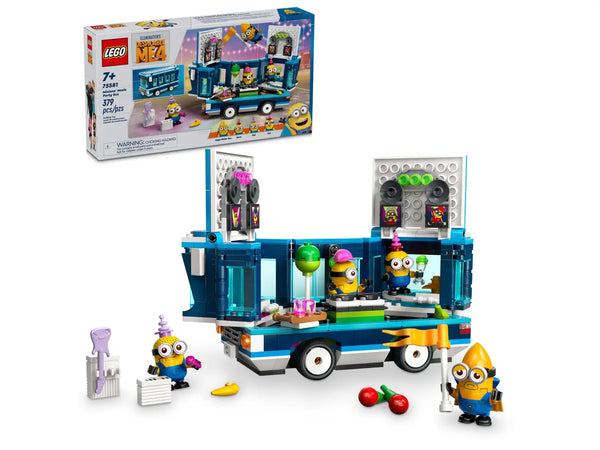 LEGO Despicable Me 4, Minions' Music Party Bus #75581