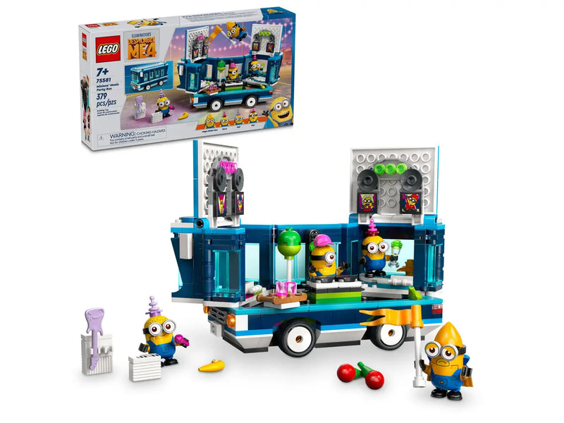 LEGO Despicable Me 4, Minions' Music Party Bus