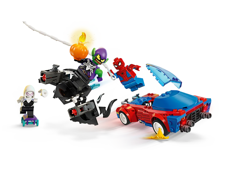 LEGO Marvel Spider-Man Race Car And Venom Green Goblin 76279