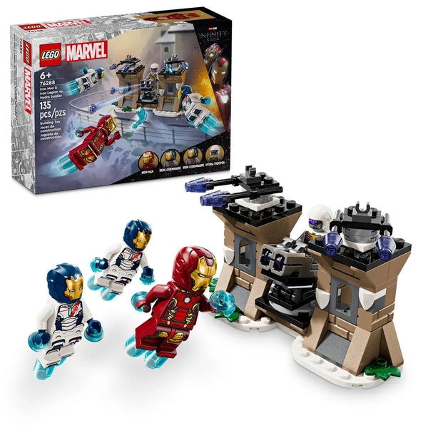 LEGO Marvel Iron Man And Iron Legion vs. Hydra Soldier 76288