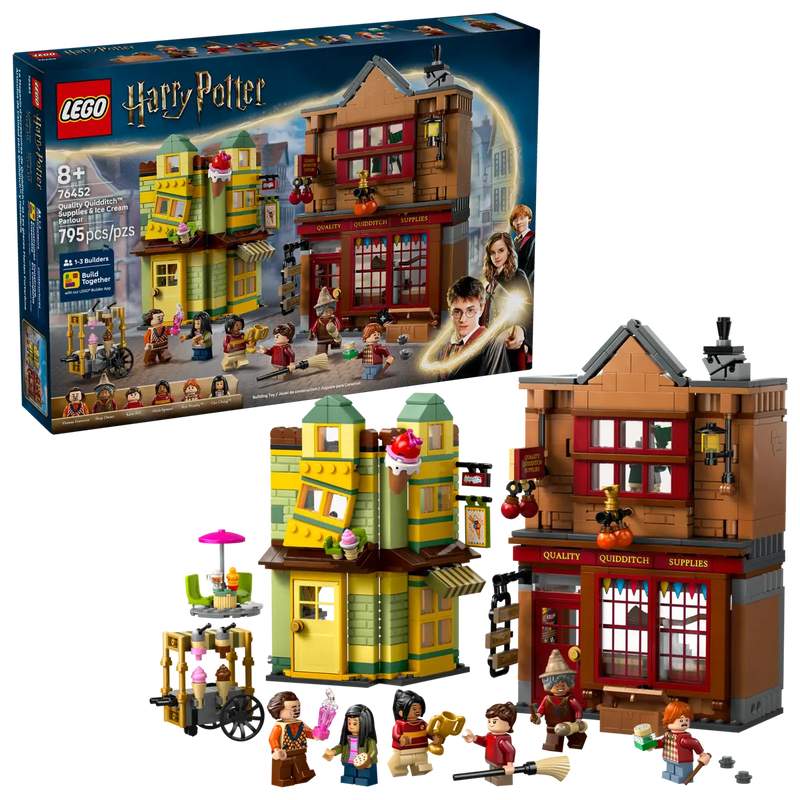 LEGO Harry Potter Quality Quidditch Supplies And Ice Cream Parlour