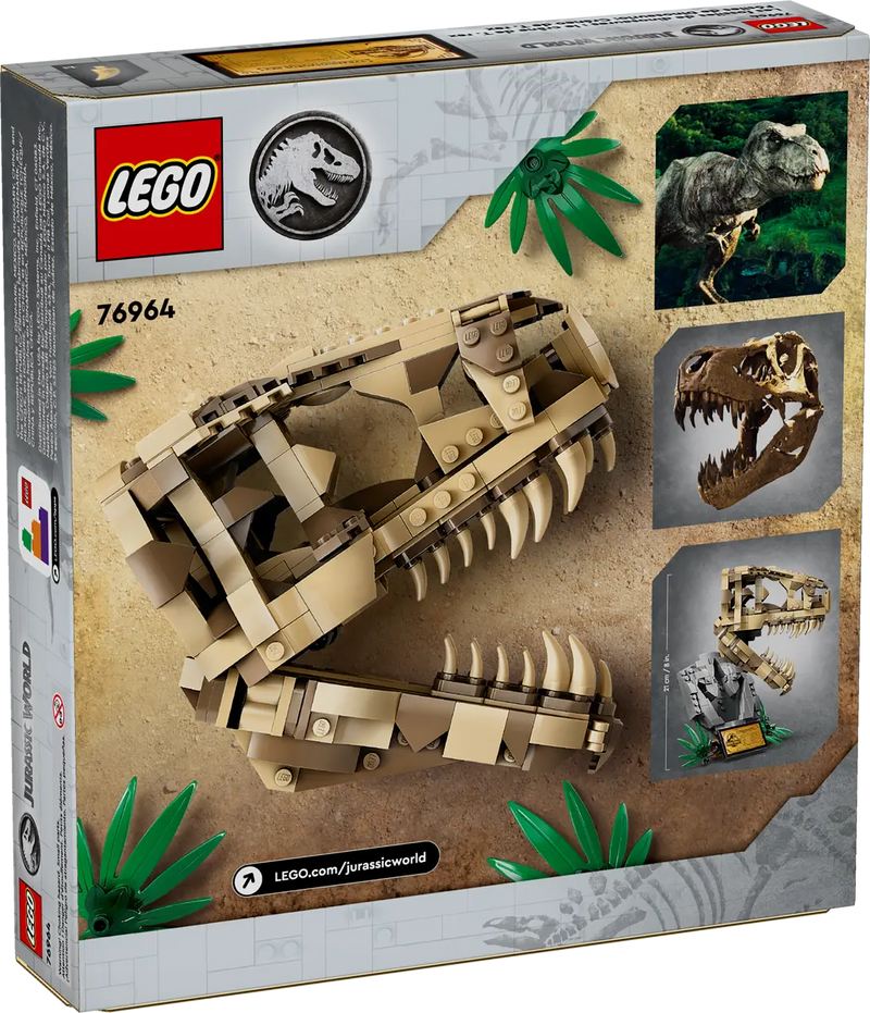 LEGO Jurassic World Dinosaur Fossil: T. Rex Skull