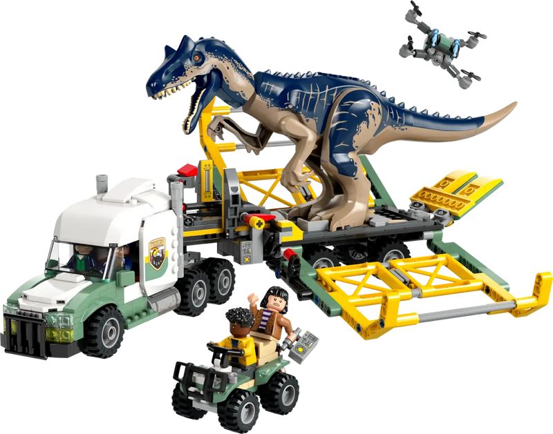 LEGO Jurassic World Dinosaur Missions: Allosaurus Transport Truck 76966