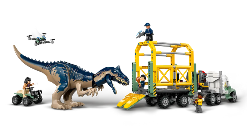 LEGO Jurassic World Dinosaur Missions: Allosaurus Transport Truck 76966