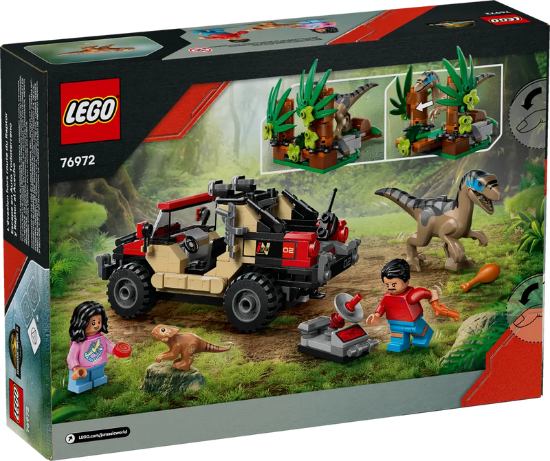 LEGO Jurassic World Raptor Off Road Escape 76972