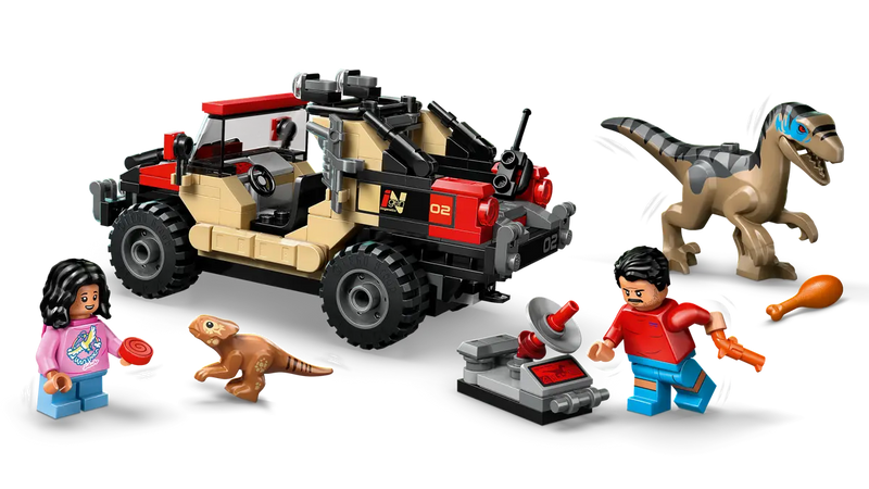 LEGO Jurassic World Raptor Off Road Escape 76972