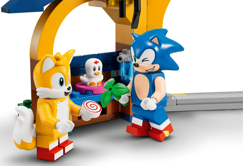 LEGO Sonic The Hedgehog Tails Workshop And Tornado Plane 76991