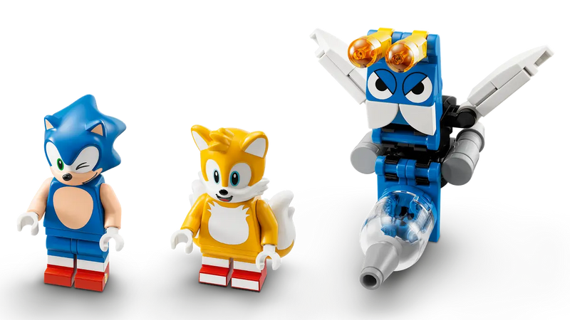 LEGO Sonic The Hedgehog Tails Workshop And Tornado Plane 76991